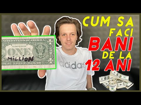 CUM SA FACI BANI DE LA 12 ANI *Am ajuns independent financiar* | La Sediu