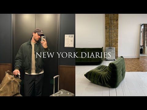 NYC Diaries | Casual outfit ideas, new studio tour &  window shopping!