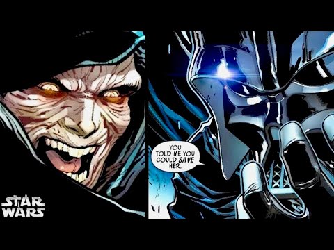 How Darth Vader Confronted Palpatine For Lying About His Ability to Save Padme! (Canon vs. Legends)