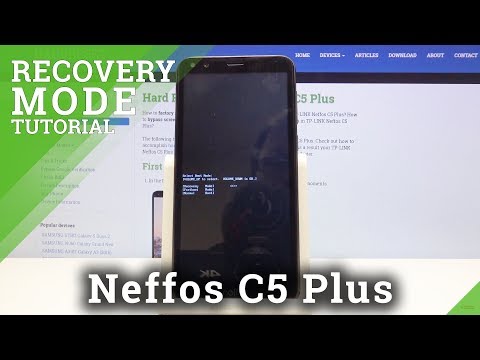 How to Open Recovery Mode in TP-LINK Neffos C5 Plus - Recovery Features