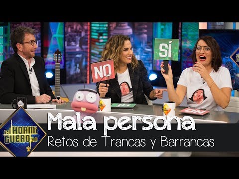 Trancas y Barrancas someten a Silvia Abril y Toni Acosta al Test de la mala persona - El Hormiguero