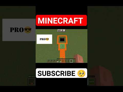 EPIC Minecraft Pro Short! Watch Now! #shortsminecraft