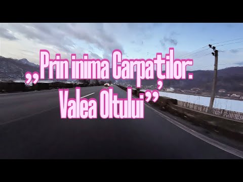  🇹🇩🚗Cel mai frumos drum din România? Valea Oltului❄️☃️ 2026 ianuarie