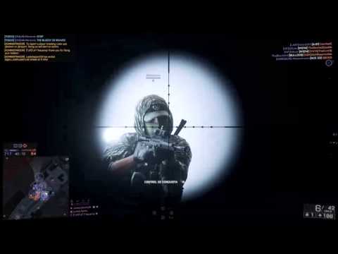 Battlefield 4 - 338-Recon Gameplay : 8x scope bug
