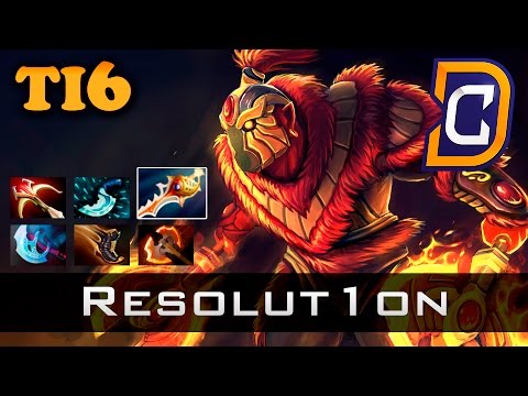 Resolut1on Ember Spirit - DC vs TNC - TI6 Dota 2