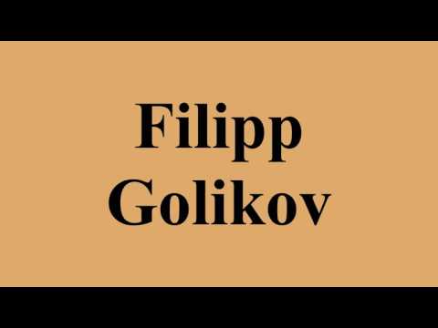 Filipp Golikov