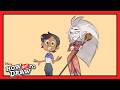 Luz From The Owl House Cartoon Comes To Life ️ How NOT To Draw Disneychannelanimation ​
