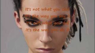 Tokio Hotel-Attention with lyrics [BONUS TRACK]