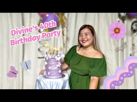 #vlog 154 / Divine's 40th Birthday Party #fyp 