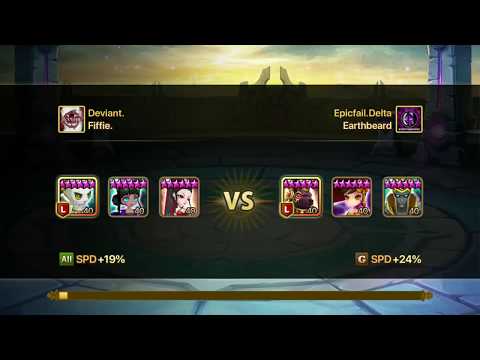 Summoners War Siege Battle vs Khmun Chasun Grego