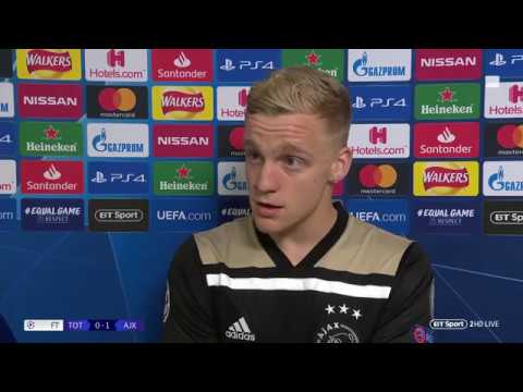 Van de Beek: We have to finish the game off next week!