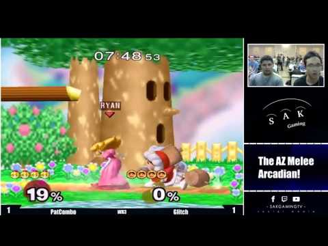 AZMA2 WR3 - PF|PatCombo (Peach) vs Glitch (Ice Climbers)