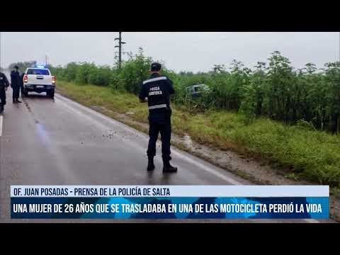 SALTA - General Mosconi, la Policía investiga un siniestro vial con víctima fatal - #canal7salta