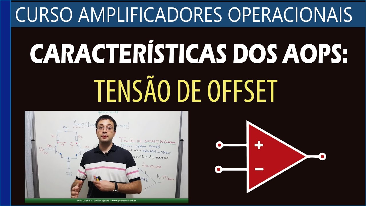 #21 Tensão de Offset nos Amplificadores Operacionais