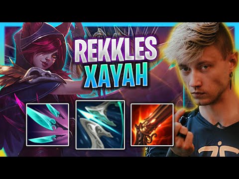 REKKLES IS A GOD WITH XAYAH! | FNC Rekkles Plays Xayah ADC vs Jinx!  Season 2023