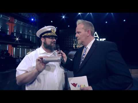 AIDAnova: Namensverkündung auf AIDAperla