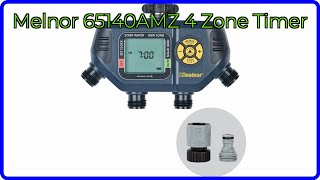 REVIEW (2026): Melnor 65140AMZ 4 Zone Timer. ESSENTIAL details.