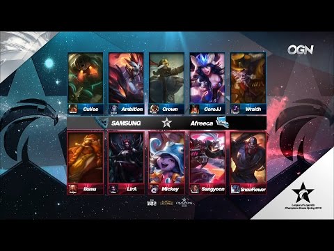 SSG vs AFS Game 3 Highlights - SAMSUNG GALAXY vs AFREECA FREECS - LCK Week 10 - SPRING 2016