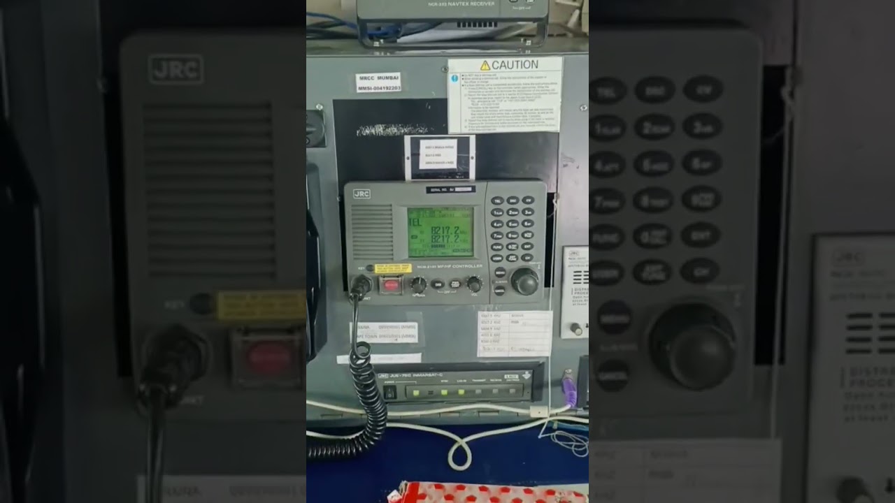 MF/HF Radio Telephone for long range communication #ship #equipment