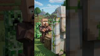Creeper chegando de surpresa na vila!