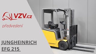 Jungheinrich EFG 215 three-wheel forklift | Image 4 - Machineryline