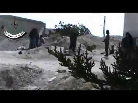 استهداف معسكر وادي الضيف في ريف إدلب بقذائف الهاون من قبل لواء مغاوير الشرق ضمن مجريات معركة الجيش الواحد