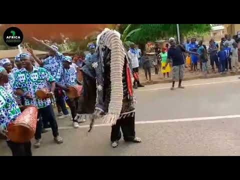 African Village Life, Cultural Event (Sierra Leone ) 🇸🇱 Ojeh culture