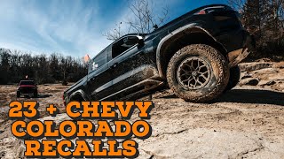2023 + Colorado    Recalls!! #zr2 #chevycolorado #chevy #chevyzr2