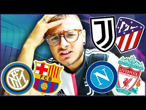 ⚽️😱ASSURDO!!! REAZIONE ai SORTEGGI DI CHAMPIONS LEAGUE!