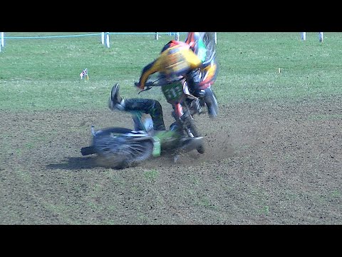 2023 TITANS OF TALLINGTON GRASSTRACK - ZAK BATEY CRASH
