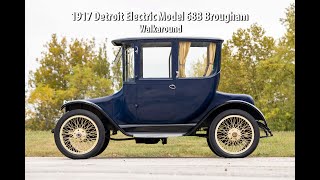 1917 Detroit Electric: Walkaround