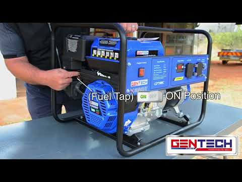 How to Start and PDI your 5 5kVA and 6 5kVA Gentech Contractors Generator