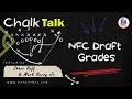 NFC Draft Grades | Chalk Talk #156