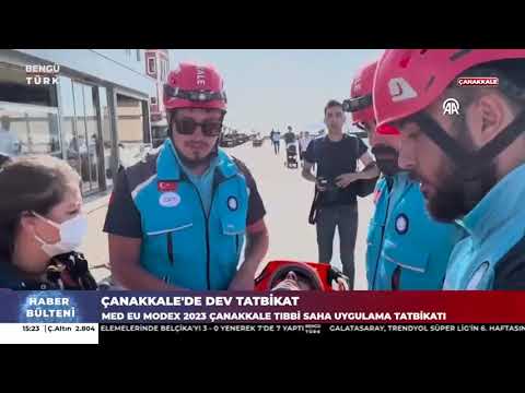 Sağlık Bakanı Koca'dan MED EU MODEX 2023 Tatbikatı'na İlişkin Paylaşım BENGÜTÜRK/25.09.2023