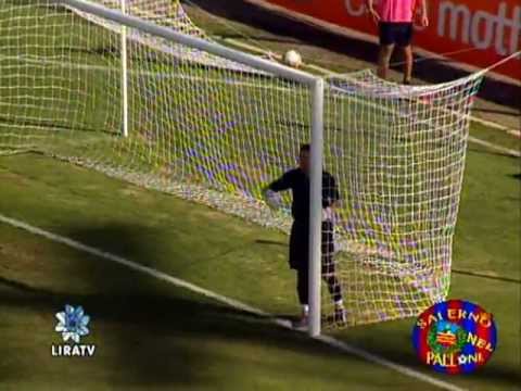 Sintesi Salerno Calcio - Arzachena 2 - 1 Biancolino Angheleddu Mounard  02/10/2011