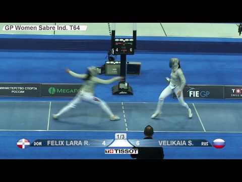 FE W S Individual Moscow RUS GP 2016 T64 17 blue VELIKAIA RUS vs FELIX LARA DOM