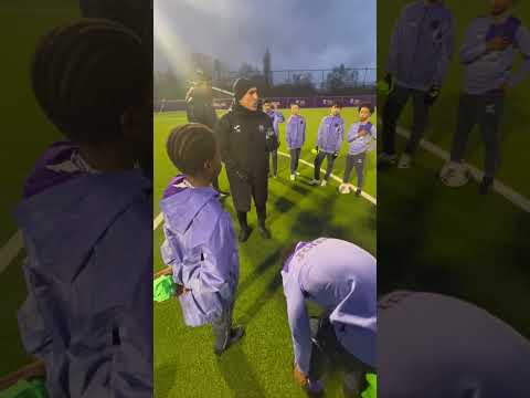 U13 RSC Anderlecht entraînement
