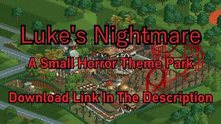 Luke's Nightmare - A Small Horror Theme Park (OpenRCT2) - Download Link In The Description