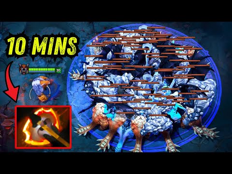 Insane Farm 10Mins Battle Fury + Divine Rapier 29Kills Instant Delete 🔥🔥🔥 Ursa Dota 2