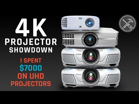 4K Projector Showdown - I Spent $7,000 Comparing 4 UHD Projectors