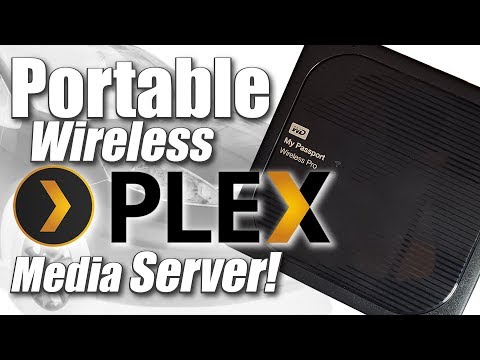 Portable Plex Media Server - WD MyPassport Wireless Pro Video