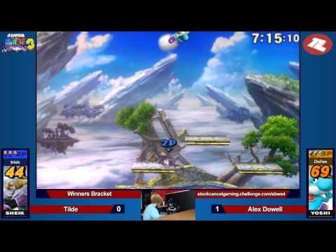 Super Bit Wars 3 Smash 3DS - Tilde (Kirby,Sheik) vs Alex Dowell (Yoshi) - Winners Bracket