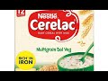 Nestle Cerelac baby cereal with multigrain dal veg 12 month plus #nestle #babyfood #cerelac