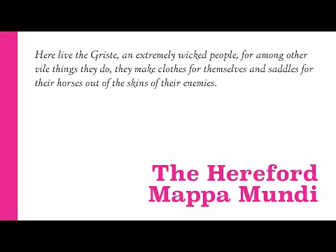 50. The Hereford Mappa Mundi.