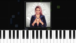 Dinah Nah - &quot;Make Me (La La La)&quot; Piano Tutorial - Chords - How To Play - Cover