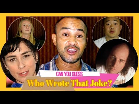 Can You Guess Who Wrote That Joke - Comedy Trivia Video