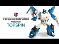 KL變形金剛玩具分享131 泰坦之戰 D級 上旋 Titans Return Deluxe Class Topspin
