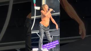 👕🔥 Iggy Pop Stuns with Wild Performance on Global Stadium Tour! Users Divided! 2023 #iggypop
