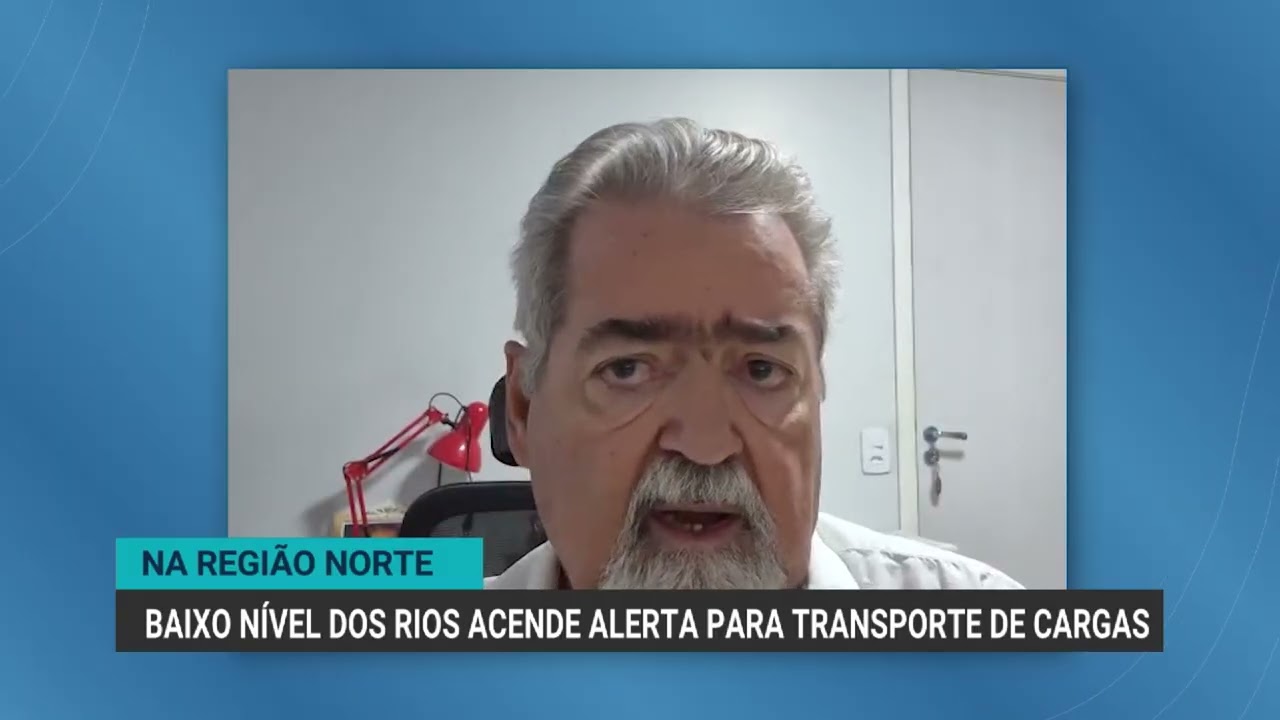 Baixo nível dos rios acende alerta para o transporte de cargas na Amazônia