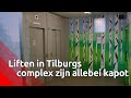 Geen enkele lift werkt in de Tilburgse Sibeliusflat